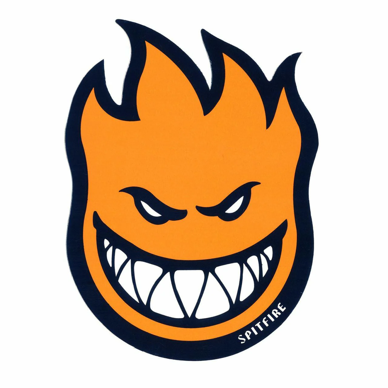 Spitfire Wheels - Bighead Medium Sticker - Orange