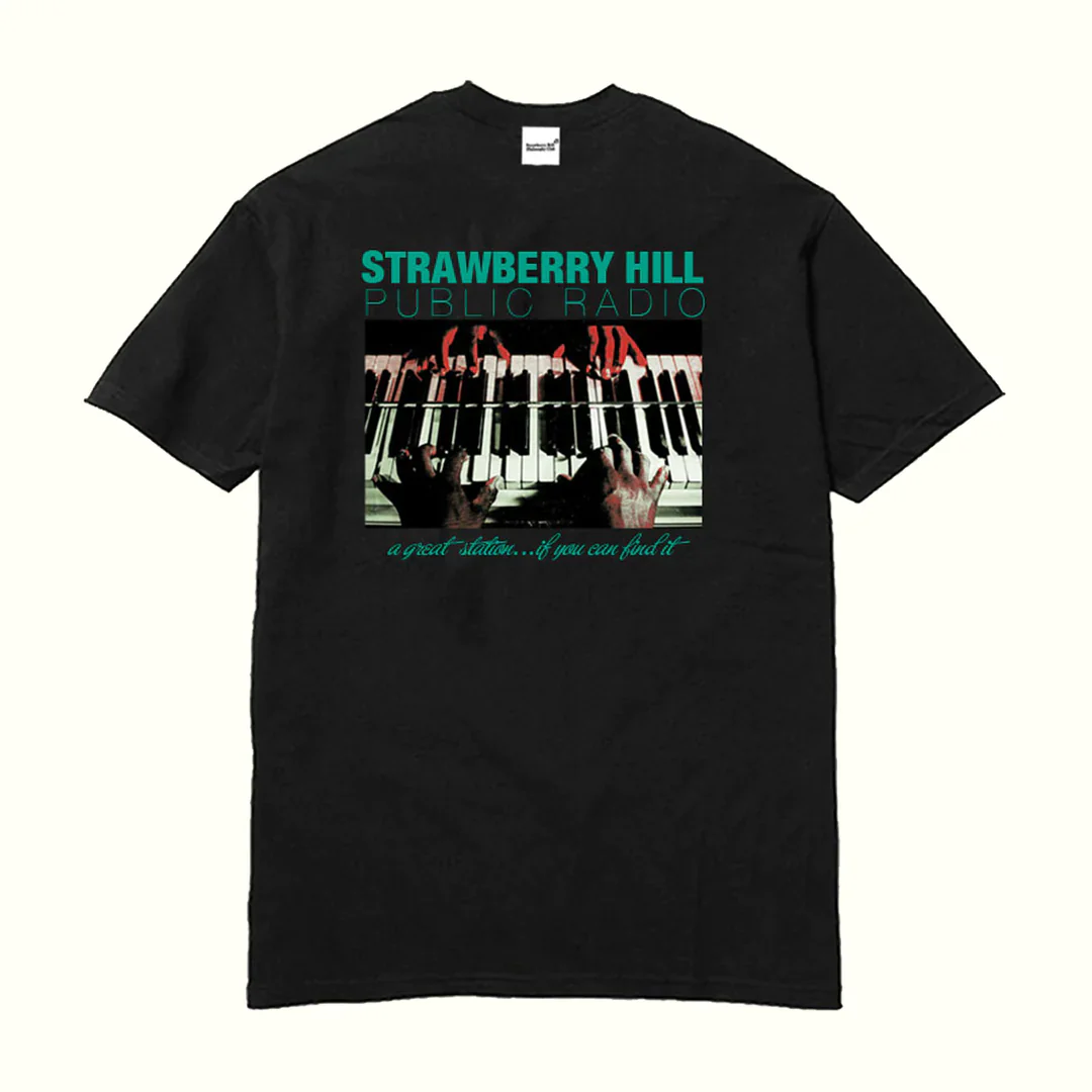 Strawberry Hill Philosophy Club Public Radio T-shirt - Black