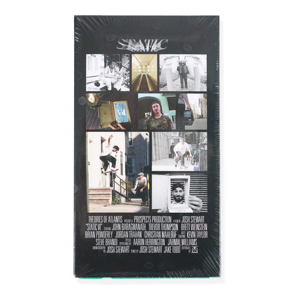 Theories Of Atlantis - Static VI By Josh Stewart Special Limited Edition VHS Tape (Green Tape) - Image 3
