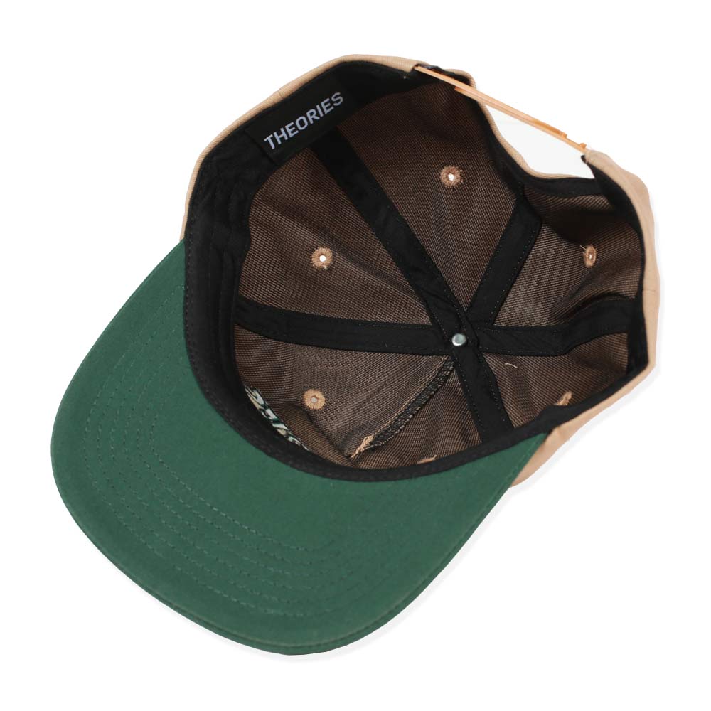 Theories Of Atlantis That's Life Snapback Cap - Khaki / Pine - Image 5