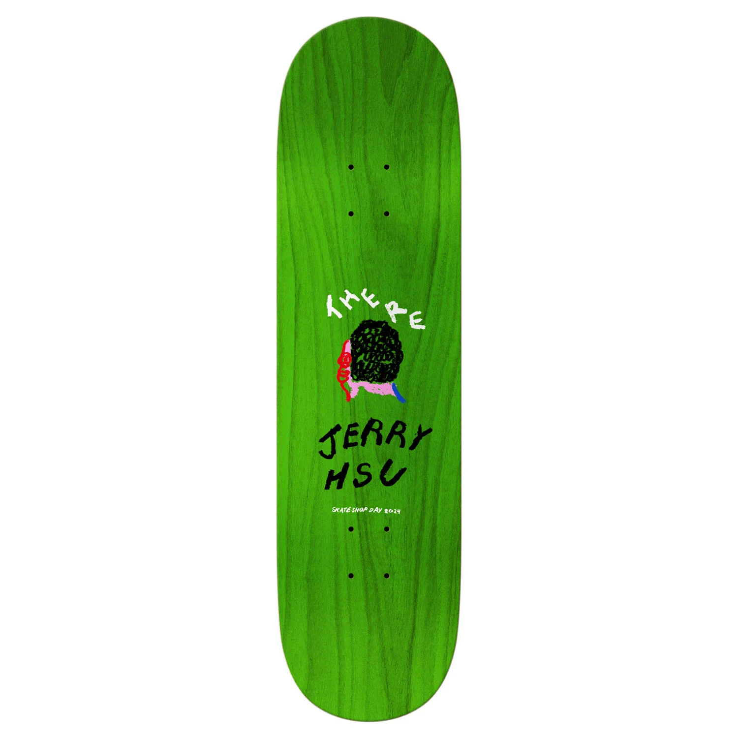 There Skateboards ILYSM Jerry Hsu Guest Skateboard Deck - 8.5 - Image 2