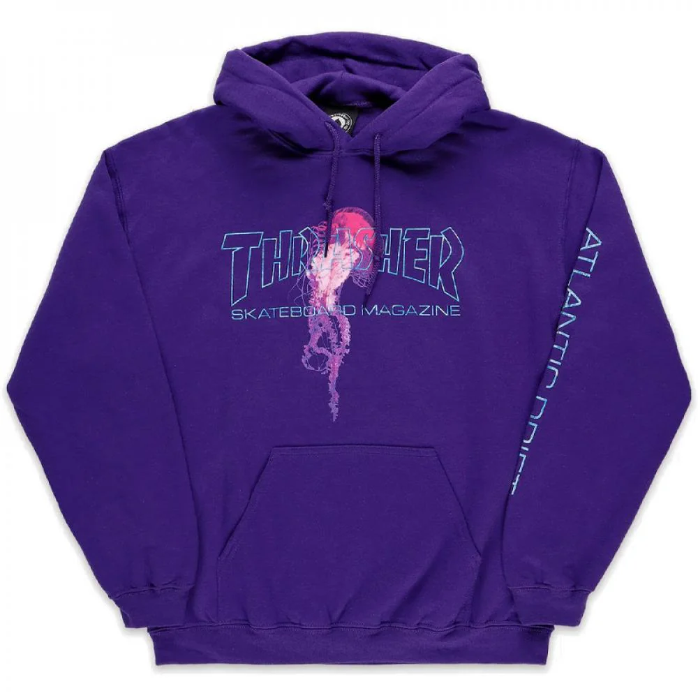 Thrasher Magazine Atlantic Drift Hoody - Purple