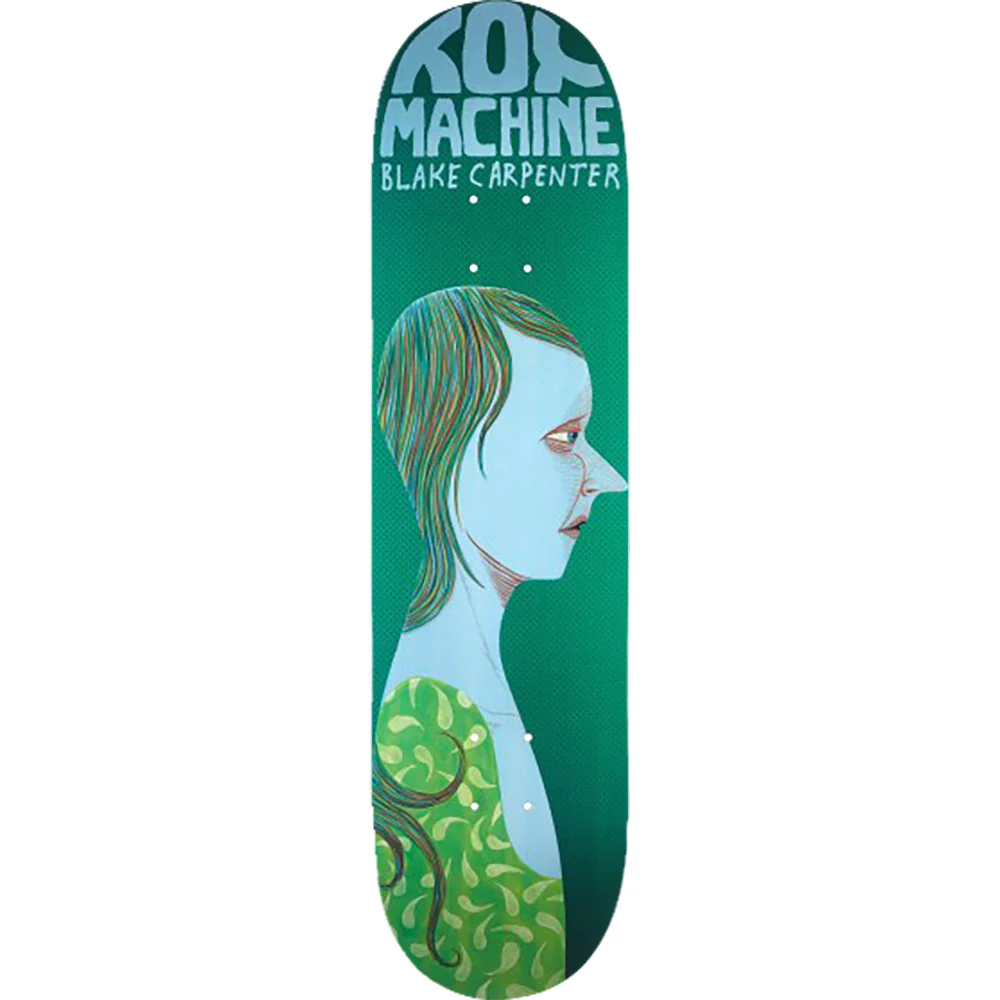 Toy Machine Blake Carpenter Faces Skateboard Deck - 8.38
