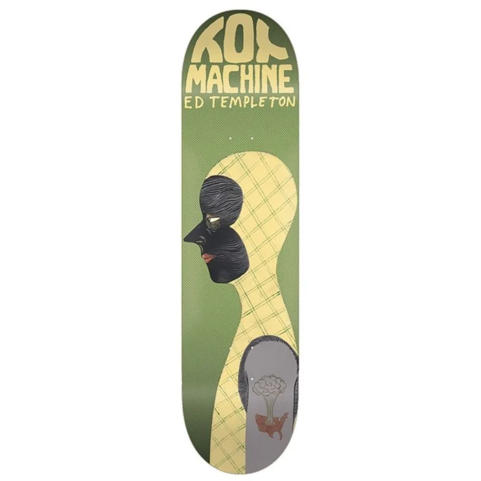 Toy Machine Ed Templeton Faces Skateboard Deck - 8.5