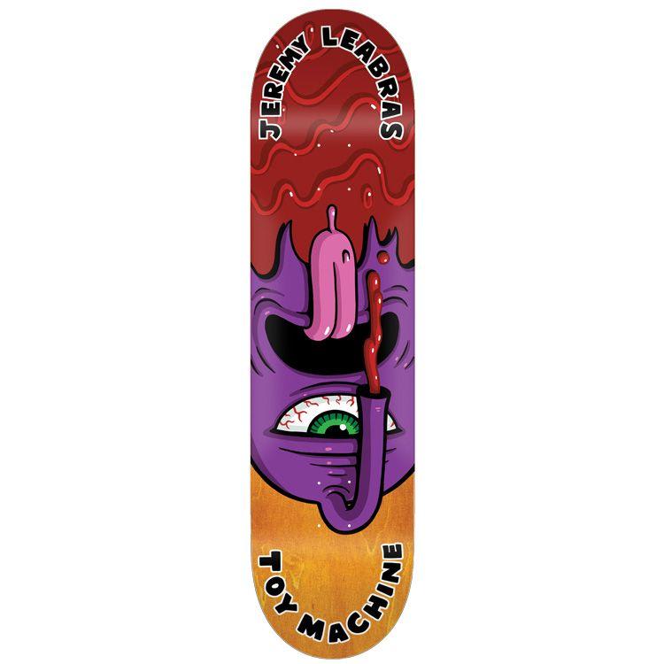 Toy Machine Jeremy Leabras Fountain Skateboard Deck - 8.00