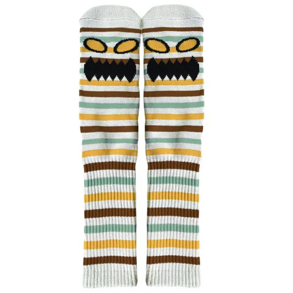 Toy Machine Monster Mini Stripes Socks - Brown