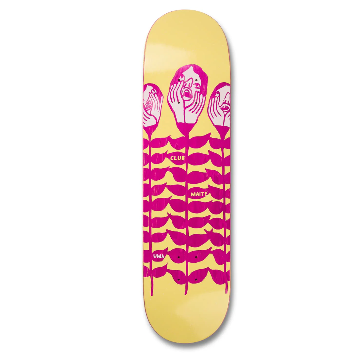 Uma Landsleds Abnormal Growth Maite Skateboard Deck - 8.25