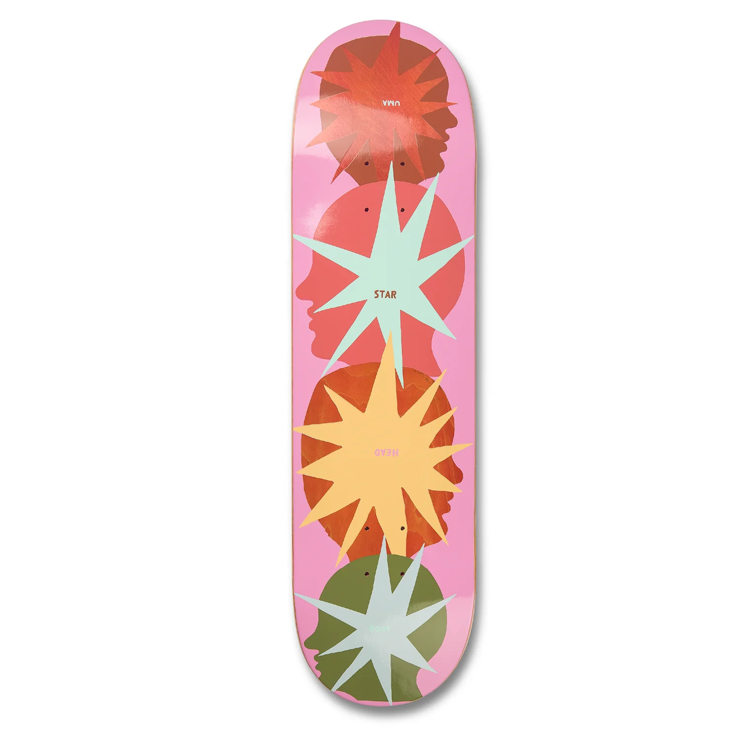 Uma Landsleds Starhead Buddies Evan Smith Skateboard Deck - 8.5
