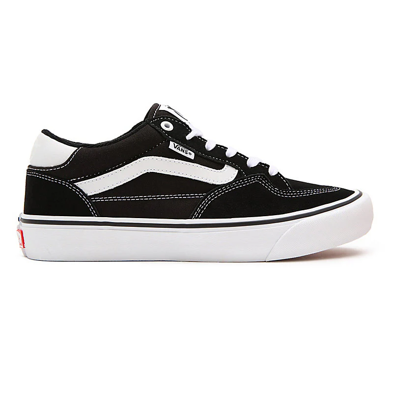 Vans Rowan Pro Black White Skate Shoes - Image 5