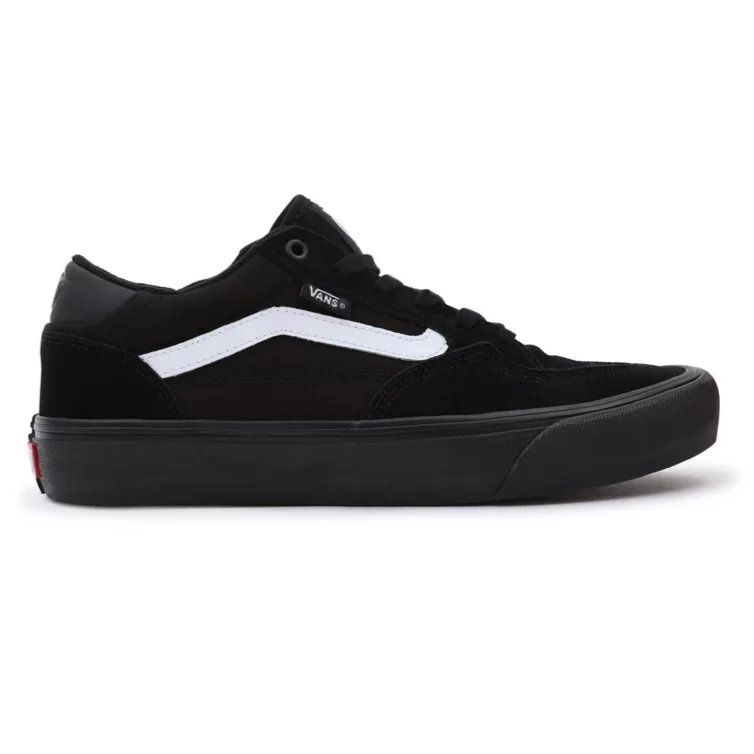 Vans Rowan Skate Shoes Black/Black/White - Image 2