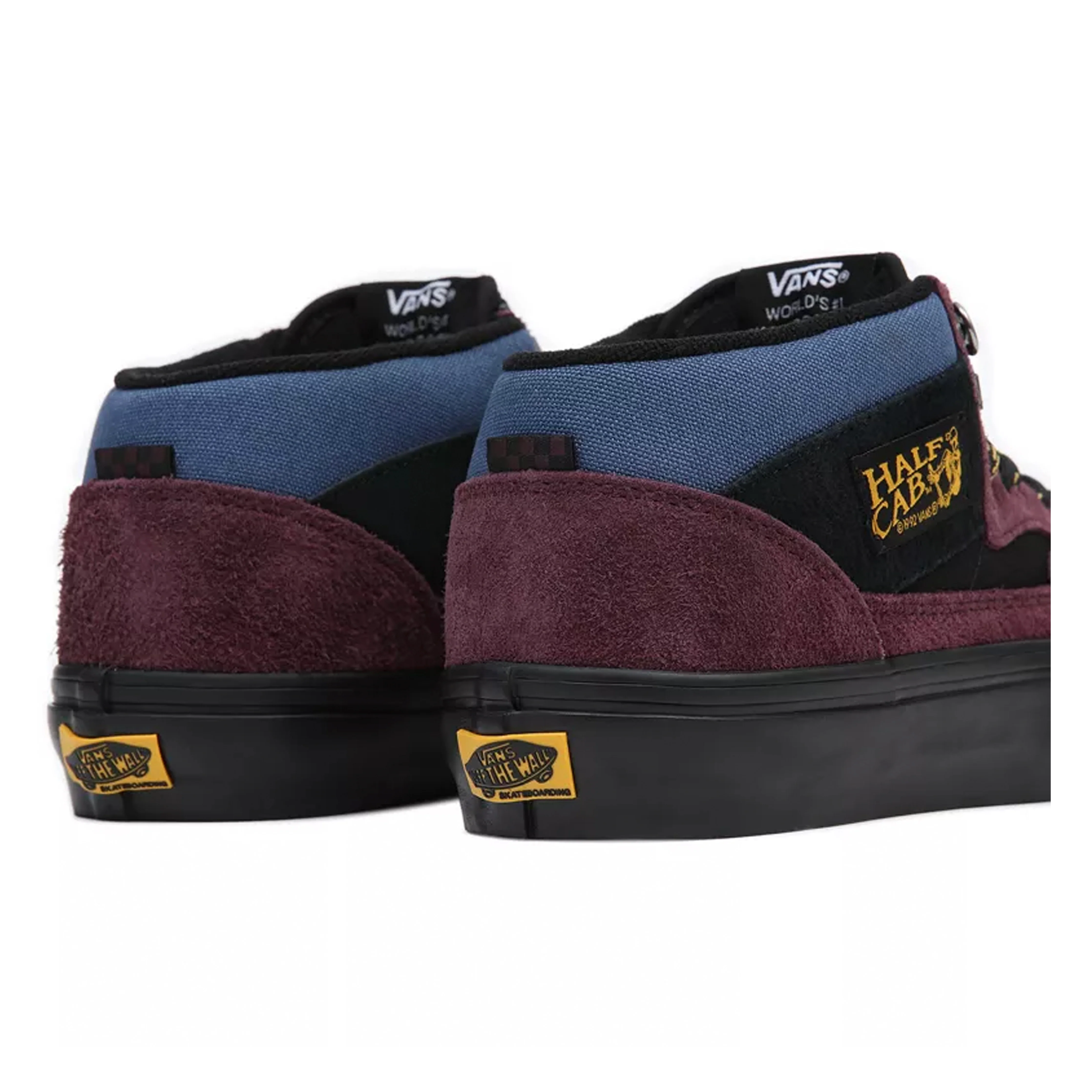Vans Skate Half Cab Skate Shoes - Outdoor Purple/Black - Image 6
