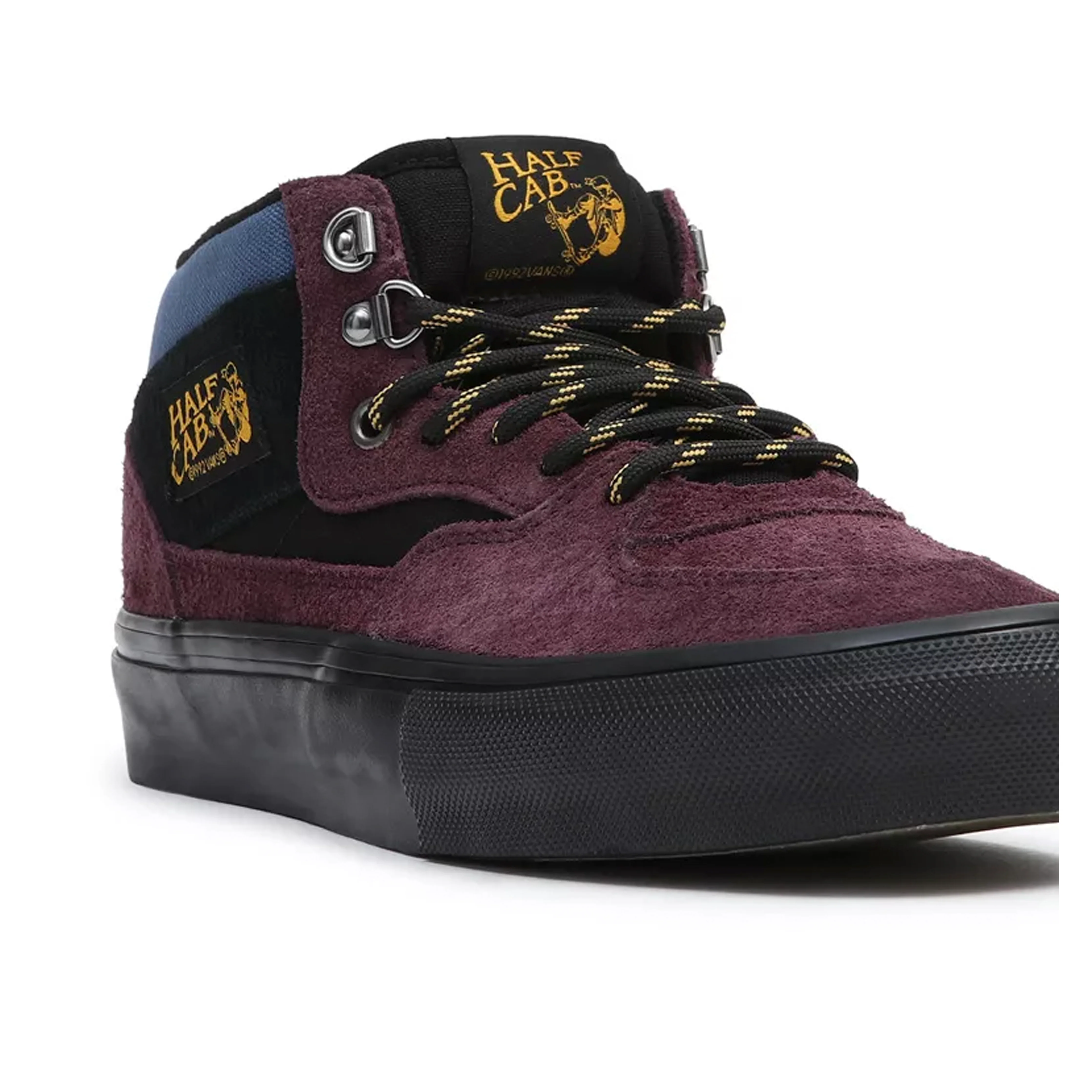 Vans Skate Half Cab Skate Shoes - Outdoor Purple/Black - Image 7