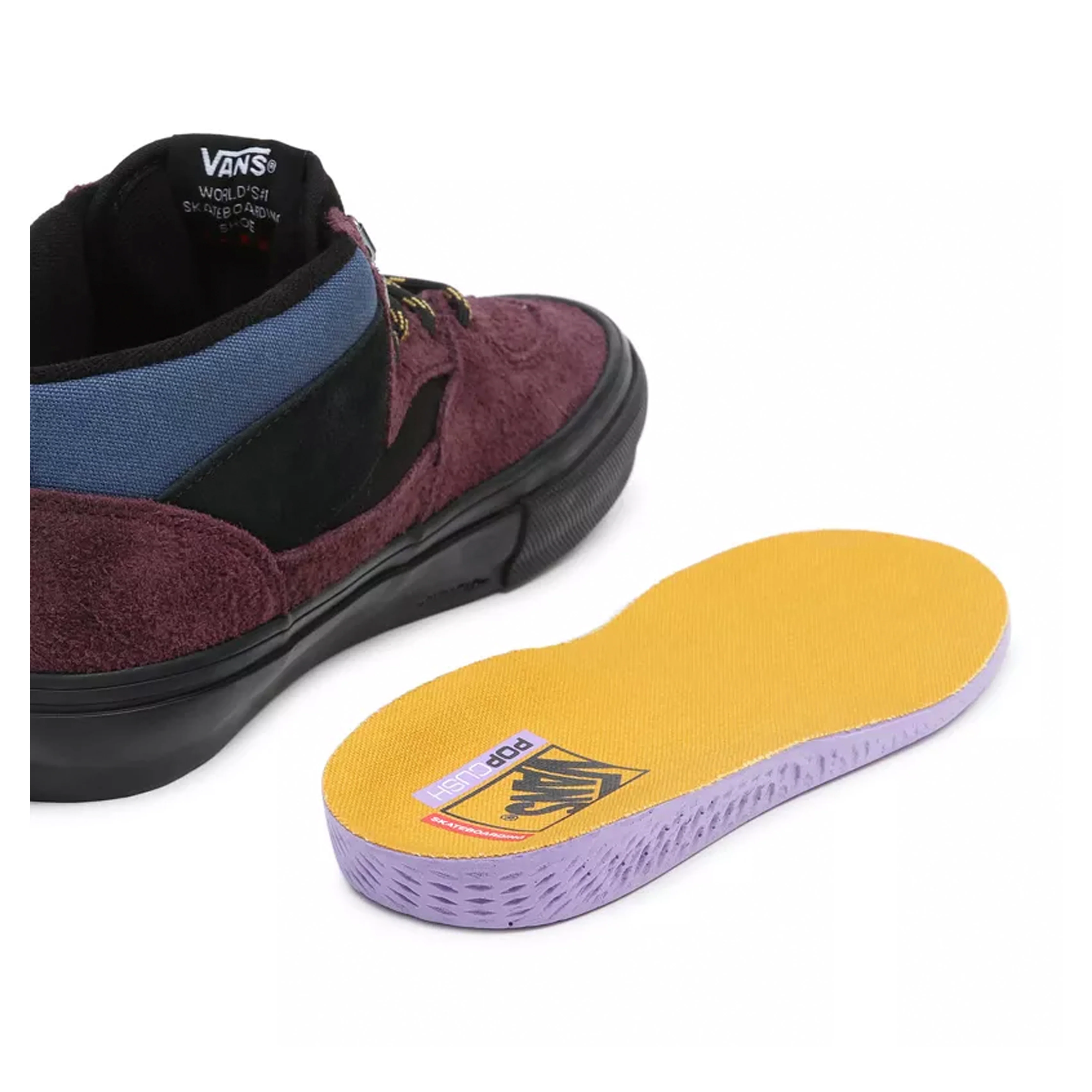 Vans Skate Half Cab Skate Shoes - Outdoor Purple/Black - Image 8