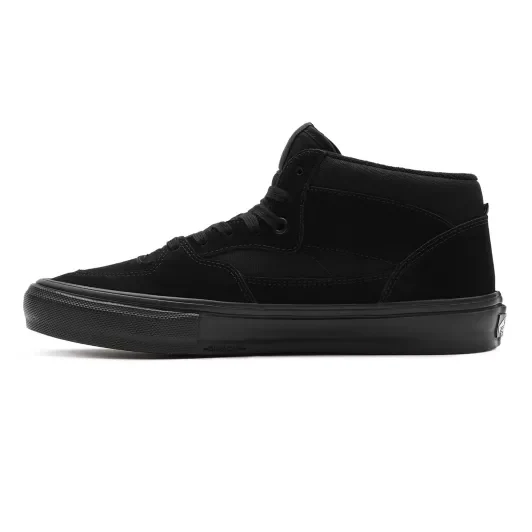 Vans Skate Half Cab Skateboarding Shoes - Black/Black - Image 4
