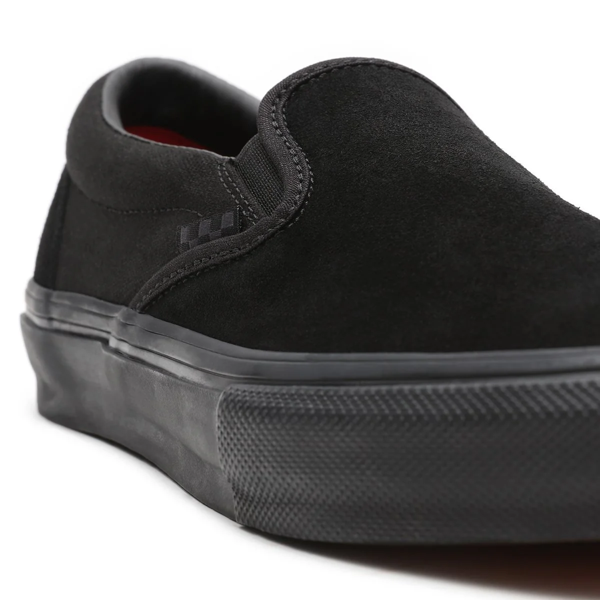 Vans Skate Slip-On Pro Skate Skateboarding Shoes - Black/Black (Blackout) - Image 3