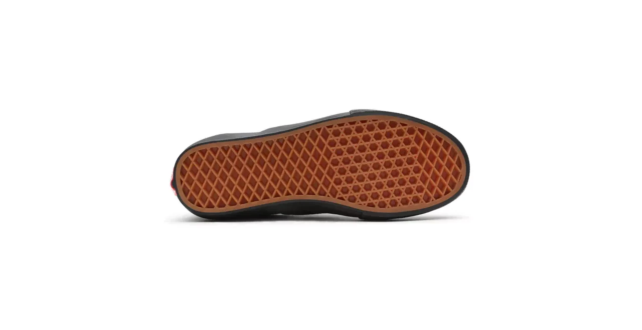 Vans Skate Slip-On Pro Skate Skateboarding Shoes - Black/Black (Blackout) - Image 5