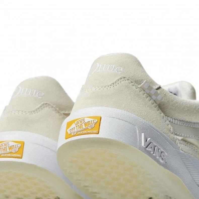 Vans X Dime Mtl Wayvee Skateboard Shoes - Egret/White - Image 3