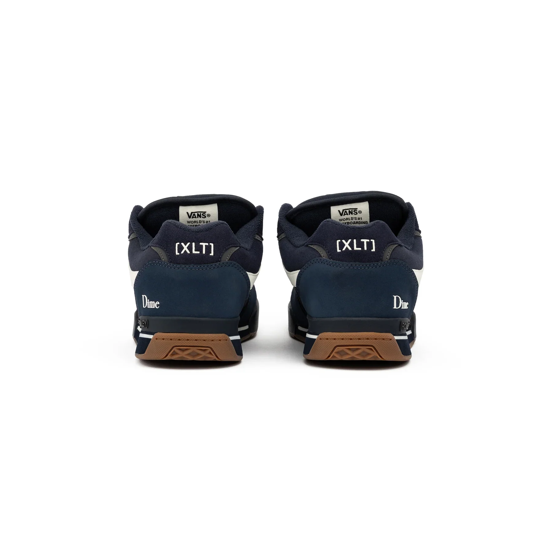 Vans x Dime Rowley XLT Skate Shoes - Navy - Image 4