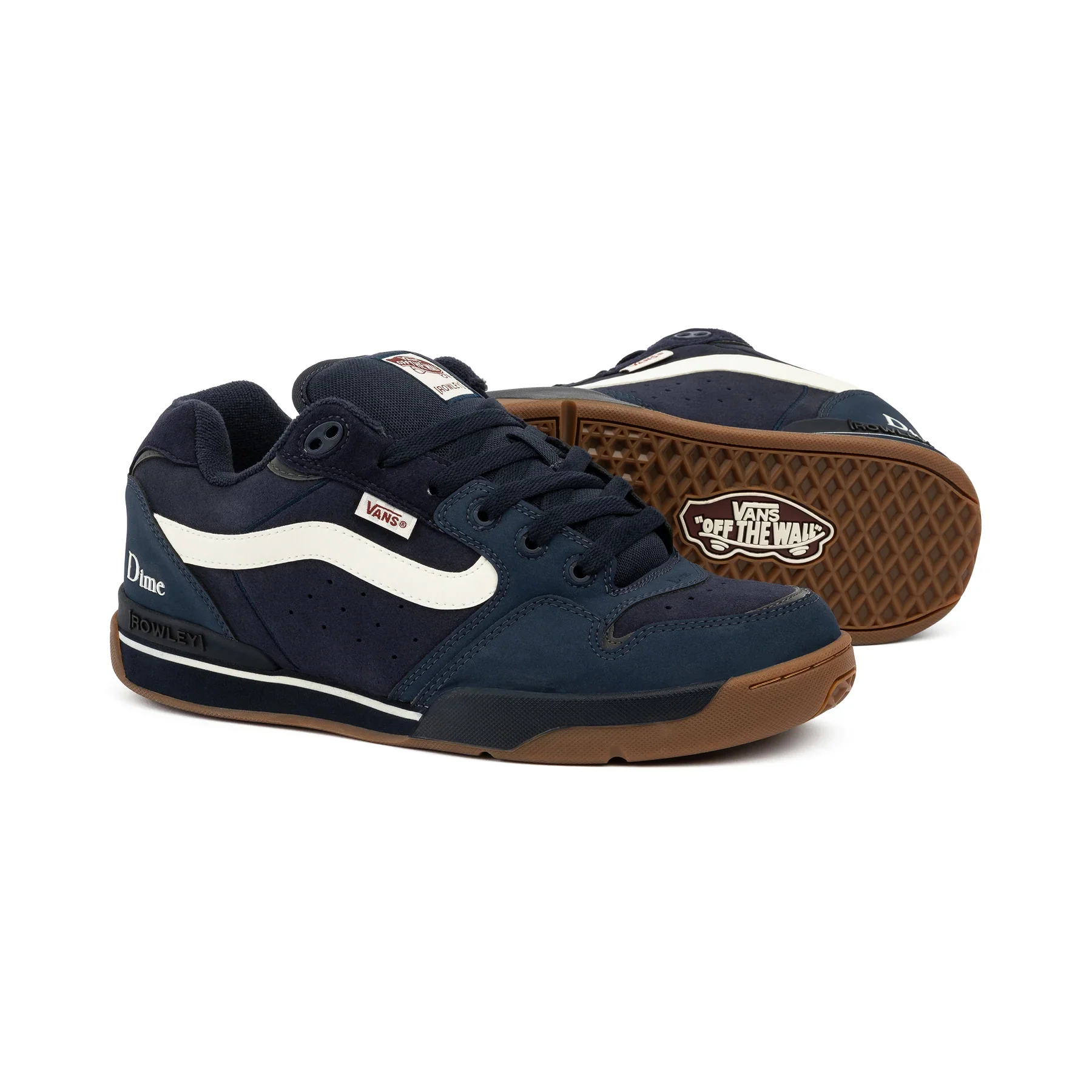 Vans x Dime Rowley XLT Skate Shoes - Navy - Image 6