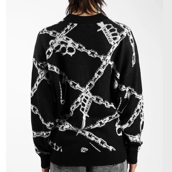 Wasted Paris Knuckles Sweater knit - Black - Image 2