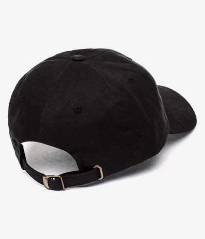 Welcome Skateboards Black Lodge Dad Cap - Black - Image 2
