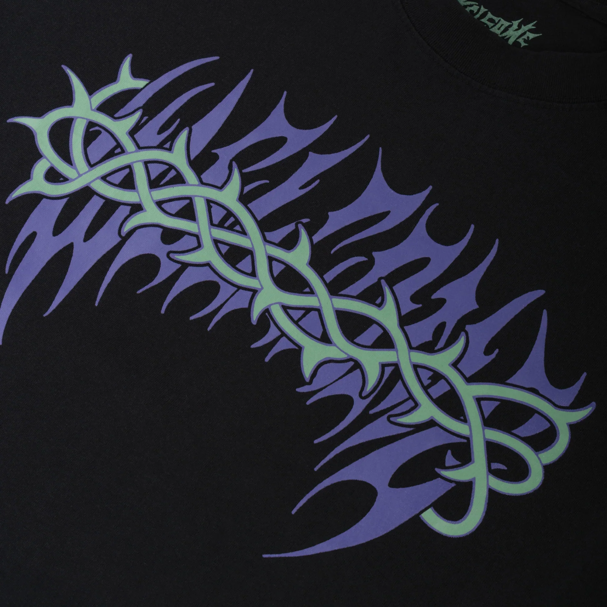 Welcome Skateboards Brier Tee - Black - Image 3