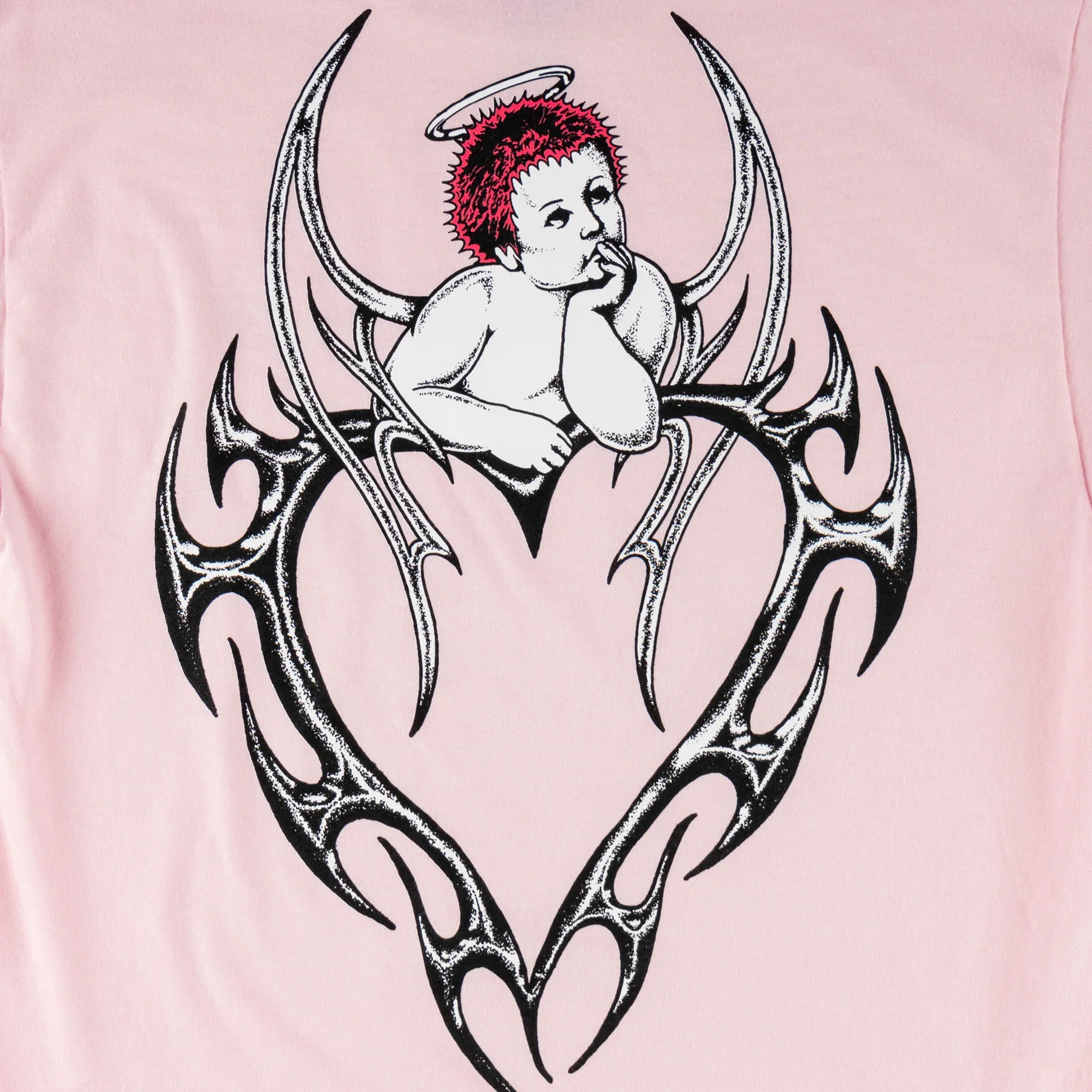 Welcome Skateboards Cupid Tee - Pink - Image 3