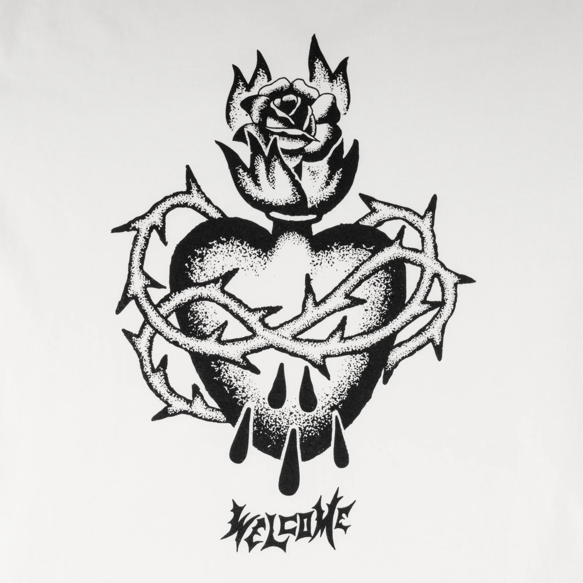 Welcome Skateboards Hallowed Tee - White - Image 2