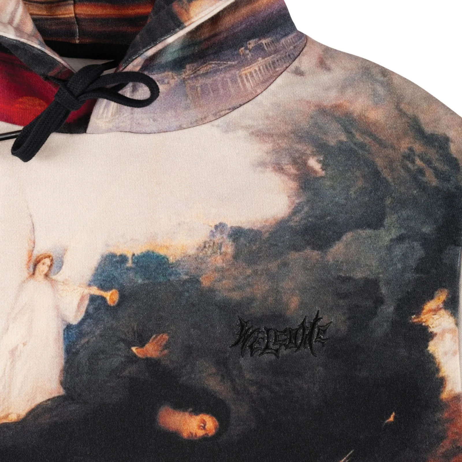 Welcome Skateboards Judgement All Over Print Hoodie - Image 4