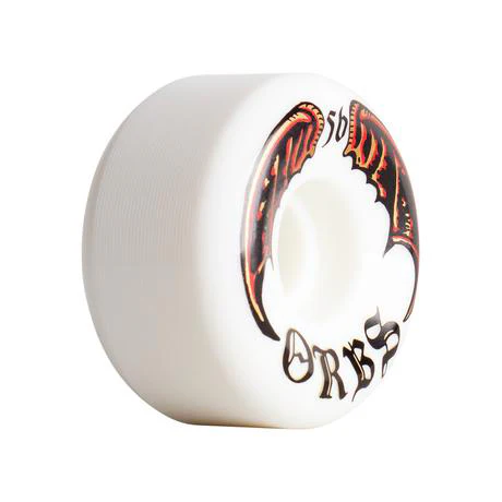 Welcome Skateboards Orbs Specters Wheels 56mm - White - Image 3