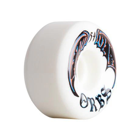 Welcome Skateboards Orbs Specters Wheels 54mm - White - Image 3