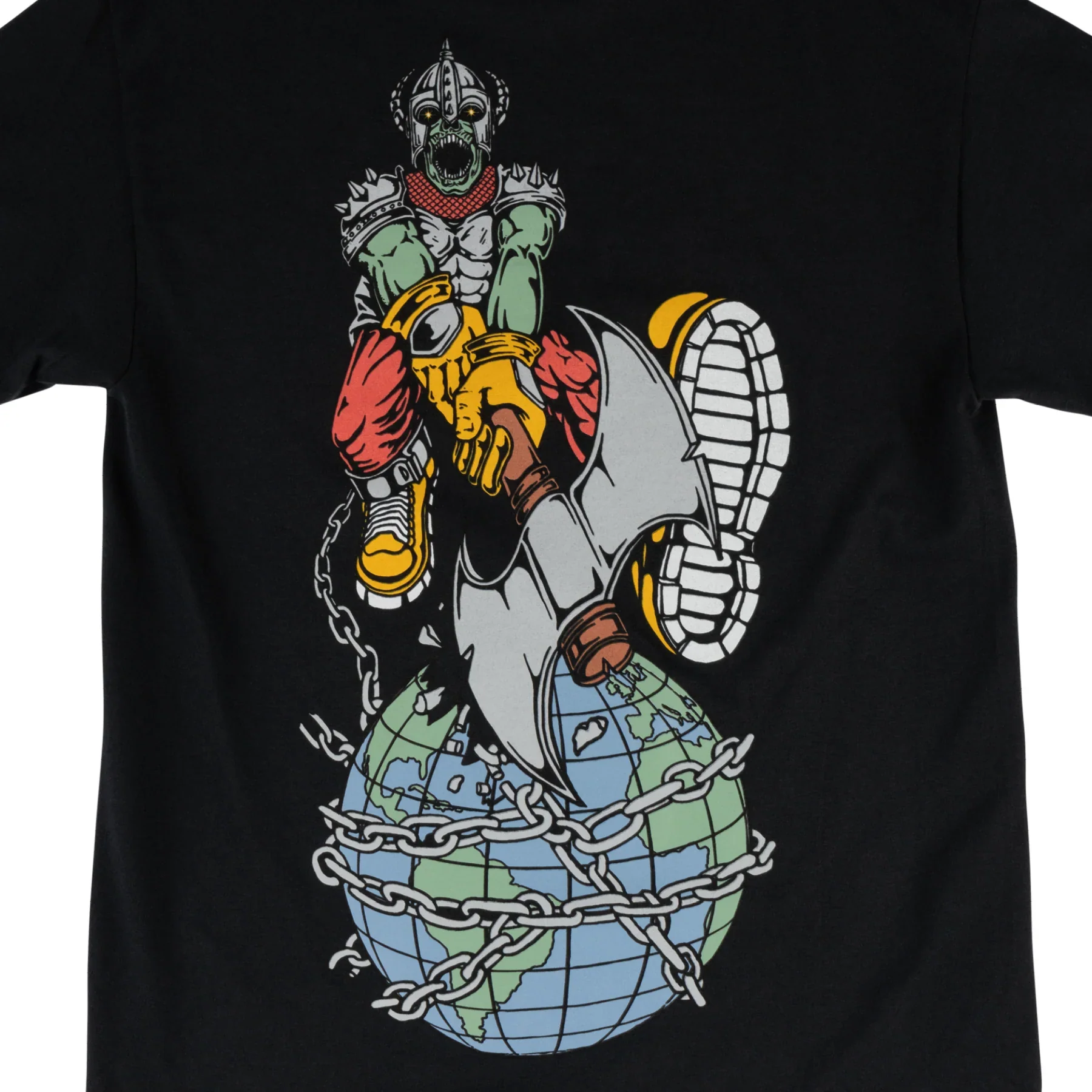 Welcome Skateboards Unchained Tee - Black - Image 3