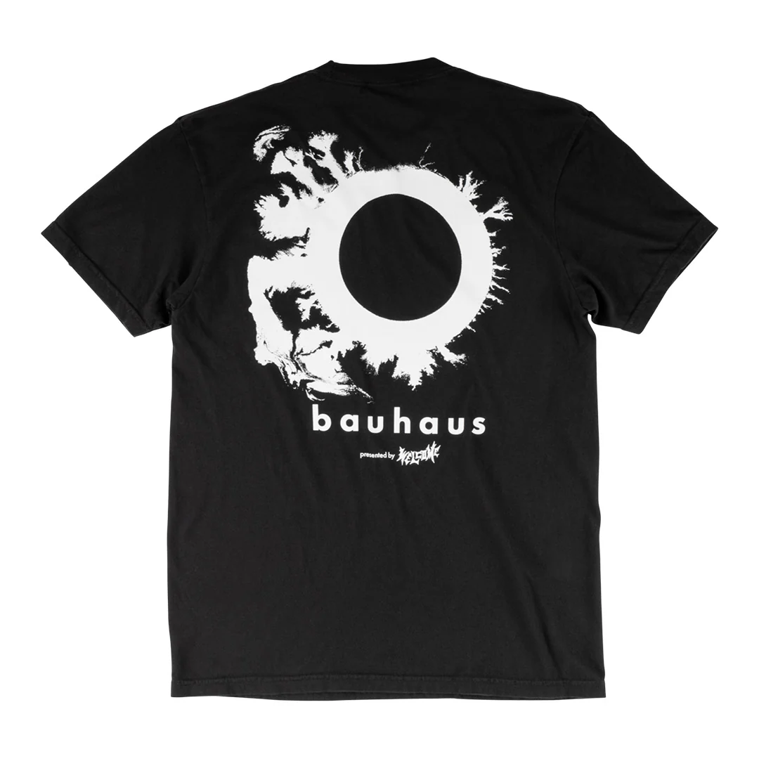Welcome X Bauhaus Exquisite Corpse Garment Dyed Tee - Black - Image 2