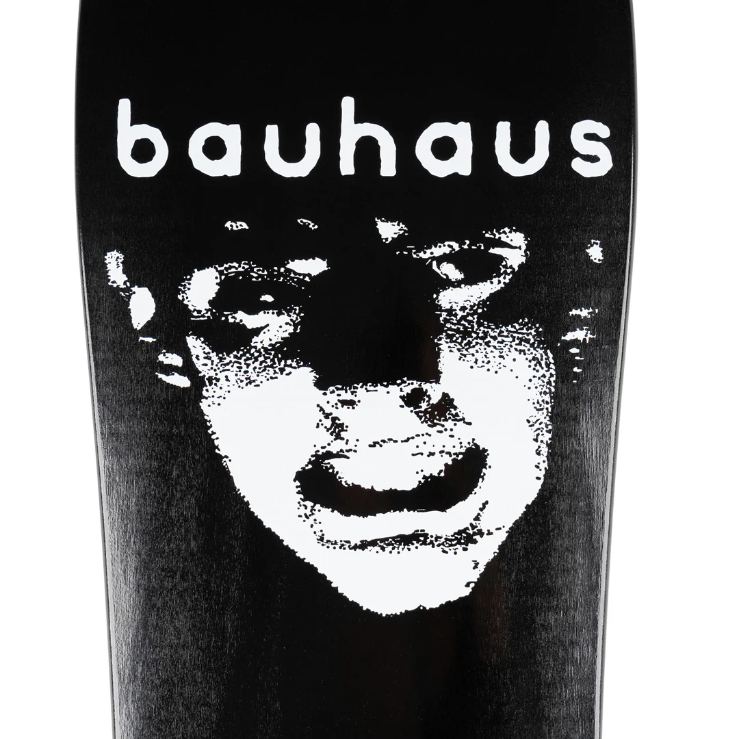 Welcome X Bauhaus Mask On Early Grab Black Dip Skateboard Deck -10.0 - Image 3