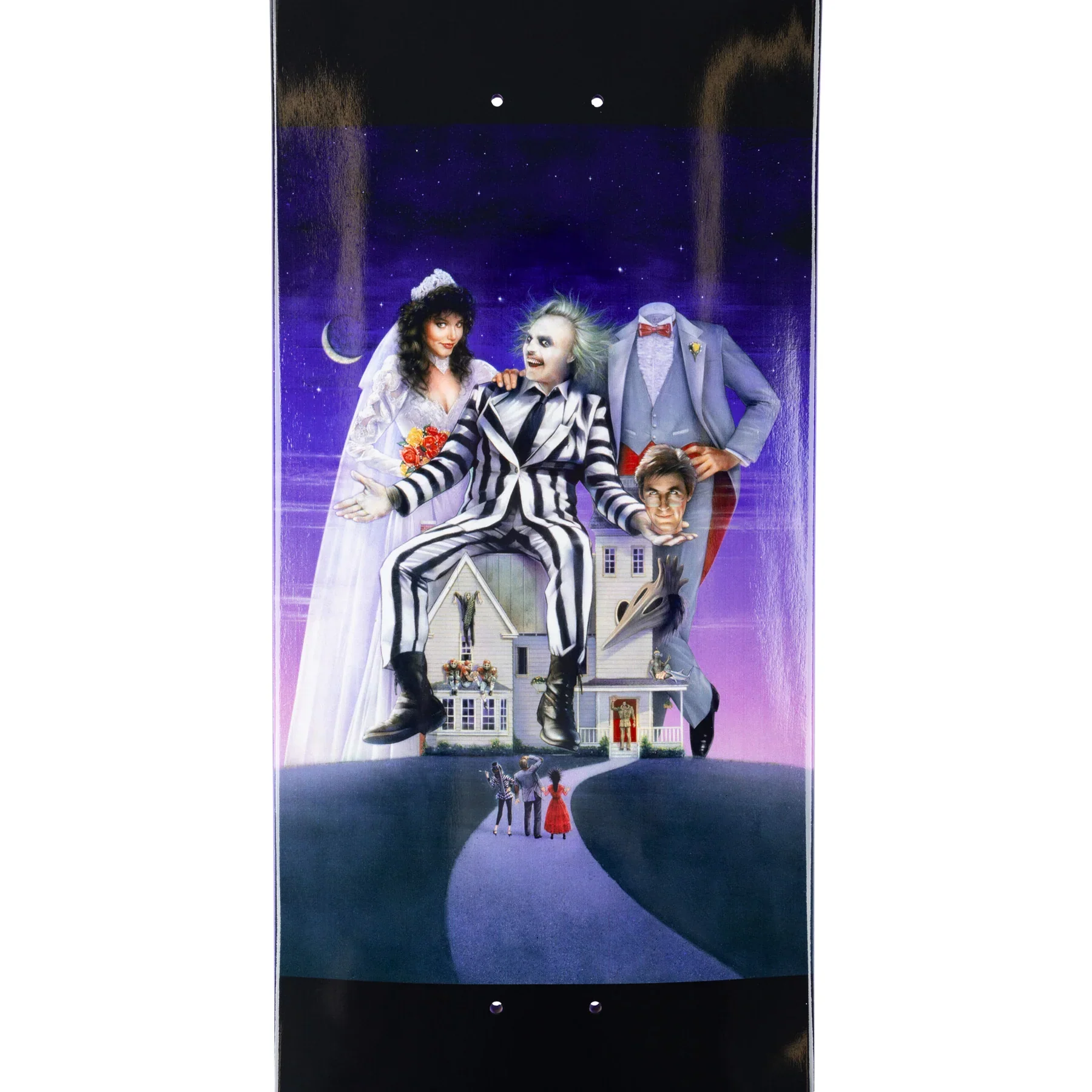 Welcome X Beetlejuice Showtime On Popsicle - 9.0 Black / Purple Dip - Image 3