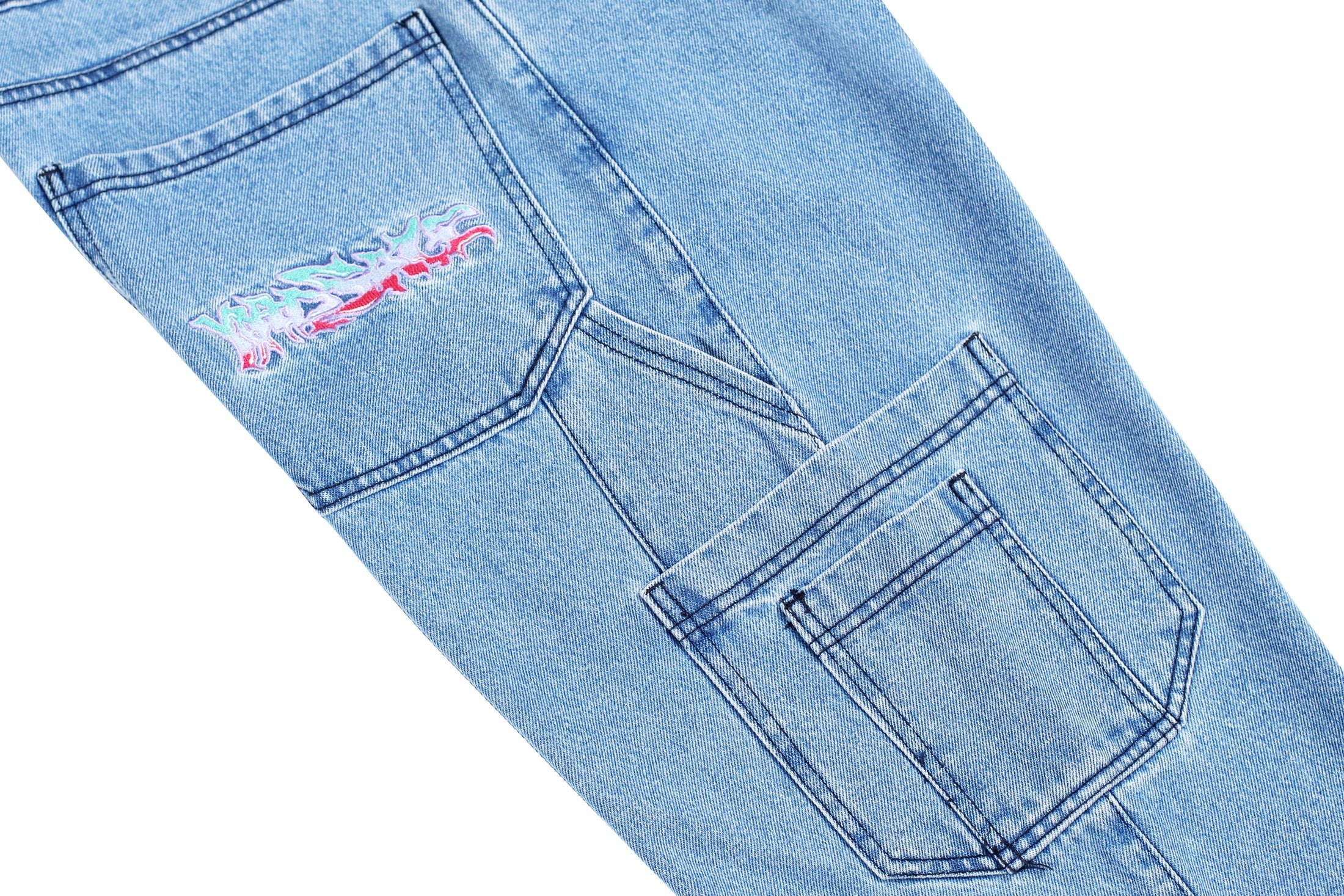 Yardsale Dreamscape Denim Cargos - Denim - Image 4