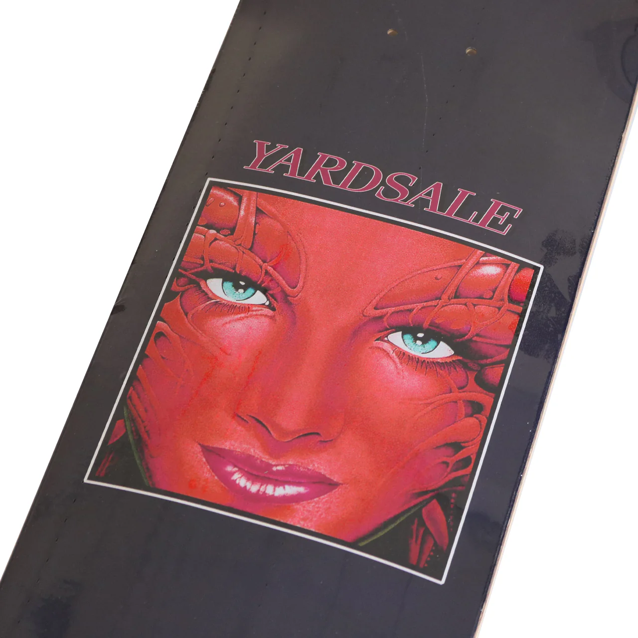 Yardsale Face Red Skateboard Deck - 8.375 - Image 2