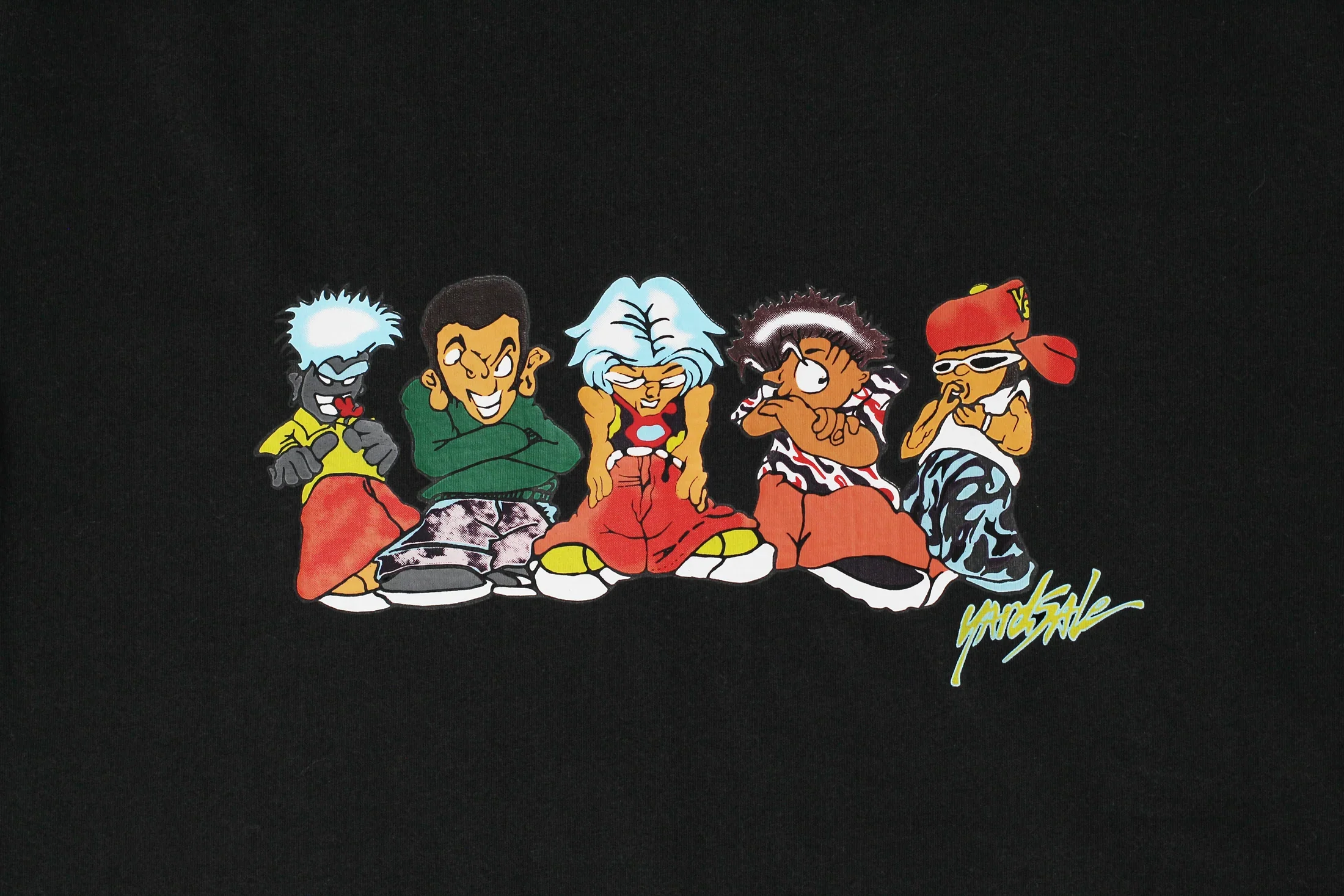 Yardsale Gang T-Shirt - Black - Image 2