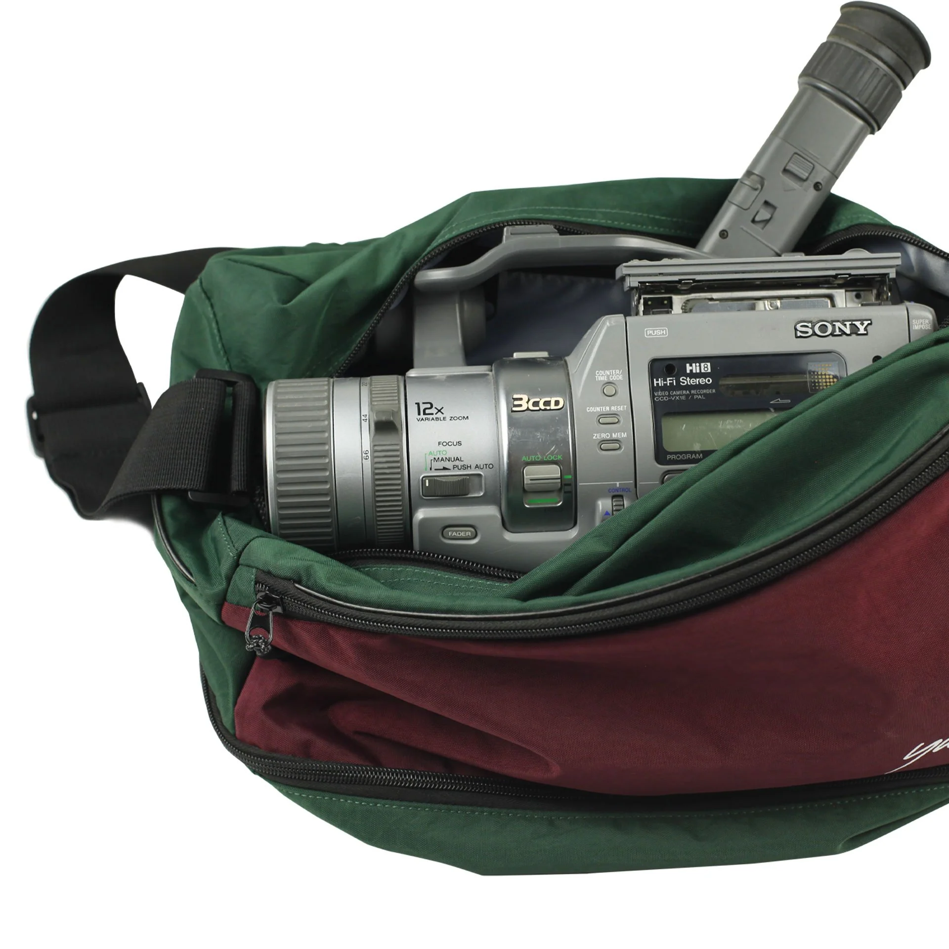 Yardsale HI8 Shoulder Bag (Forrest/Plum) - Image 3