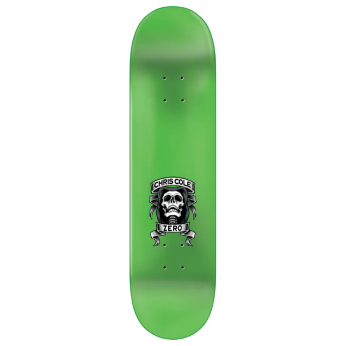 Zero Skateboards Chris Cole MMXX Green Skateboard Deck - 8.00 - Image 2