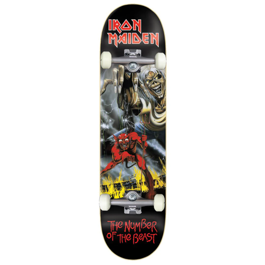Zero Skateboards Number Of The Beast Complete Skateboard - 8.00